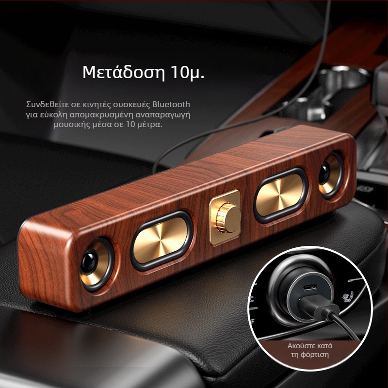 Bluetooth ηχείο με IPX7 αδιαβροχοποίηση, διπλοί οδηγοί ήχου, ισχύς 10W, ενσωματωμένη μπαταρία 1000–1200 mAh, εύρος συχνοτήτων 100 Hz–20 kHz