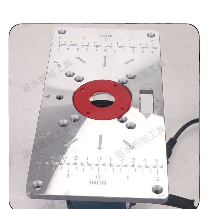 Μηχανή ξυλουργικής χαρακτικής και φρεζαρίσματος με σώμα από κράμα αλουμινίου — αυλακώσεις, διάτρηση και τελειώματα, γενικού σκοπού, για οικιακή χρήση