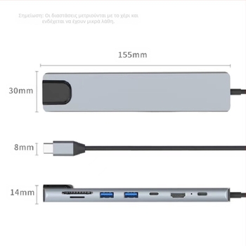 LTC HD168 docking station, πολυλειτουργική, OEM επεξεργασία, εθνική εγγύηση