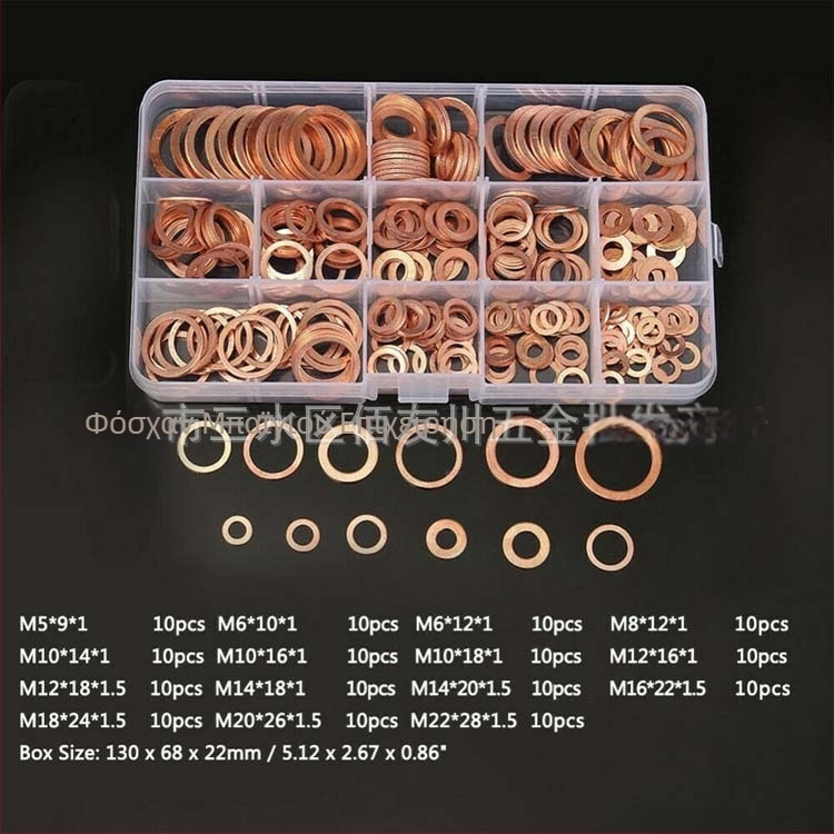 Σετ χαλκού σφραγίδων λαδιού και επίπεδων φλαντζών, GB96-85 πρότυπο; υλικό βαθμού 3.6; προϊόν κατηγορίας A