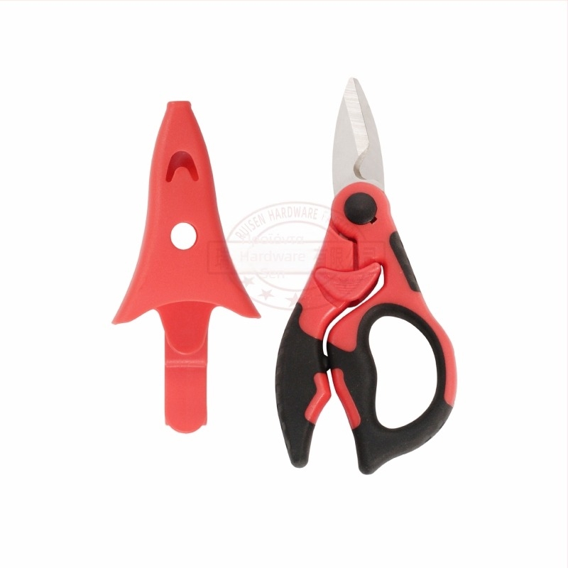 Ανοξείδωτα πολυλειτουργικά ψαλίδια για ηλεκτρολόγους, κοπή λαμαρίνας, κηπουρική και κλάδεμα κλαδιών
