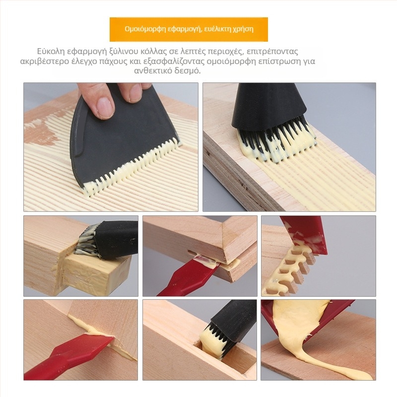 Σετ σιλικονούχων βουρτσών για ξυλουργικές εφαρμογές, κόλλα και λατέξ – Μάρκα: New Wu Tools; Υλικό: Σιλικόνη; Προδιαγραφές: 100-20