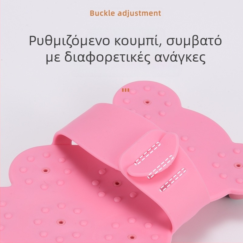 Ζώνη μασάζ κεφαλής TT-309 με μαγνητικά χάντρες μασάζ, μηχανικό έλεγχο και απρόσκοπτη ρύθμιση ταχύτητας