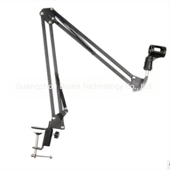 Στήριγμα μικροφώνου με πεντακρανό πλαίσιο και ρυθμιζόμενο βραχίονα; μεταλλική κατασκευή, υποδοχή λαμπτήρα E27, 220V, 275W, μοντέλο DR006