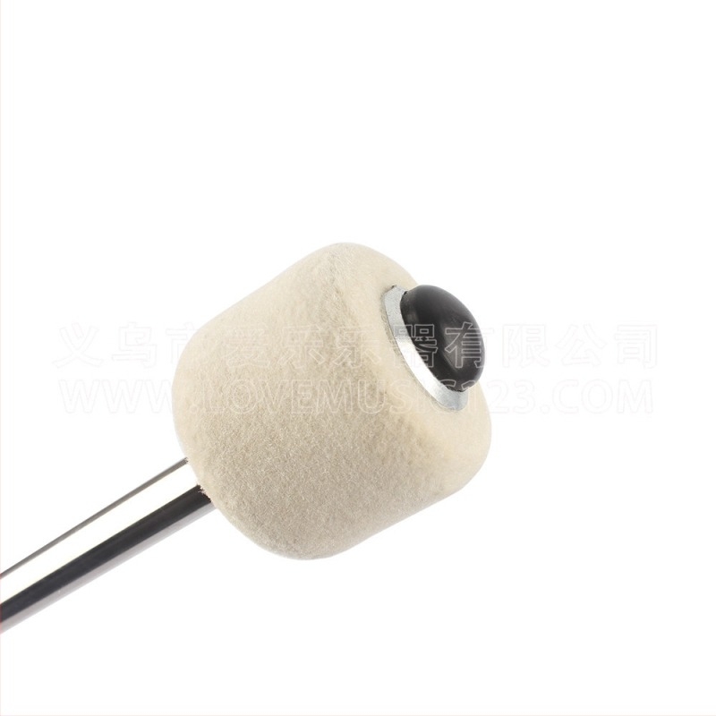 MD184 χτύπημα κρουστών με κεφαλή από μαλλί φελτ και σωλήνα από ανοξείδωτο ατσάλι – εξαρτήματα δυτικών κρουστών για marching band