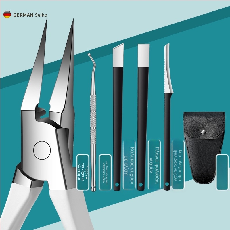 Σετ εργαλείων περιποίησης νυχιών – από ατσάλι με περιεκτικότητα σε άνθρακα, 114 g, μάρκα Baku li, για γενική χρήση