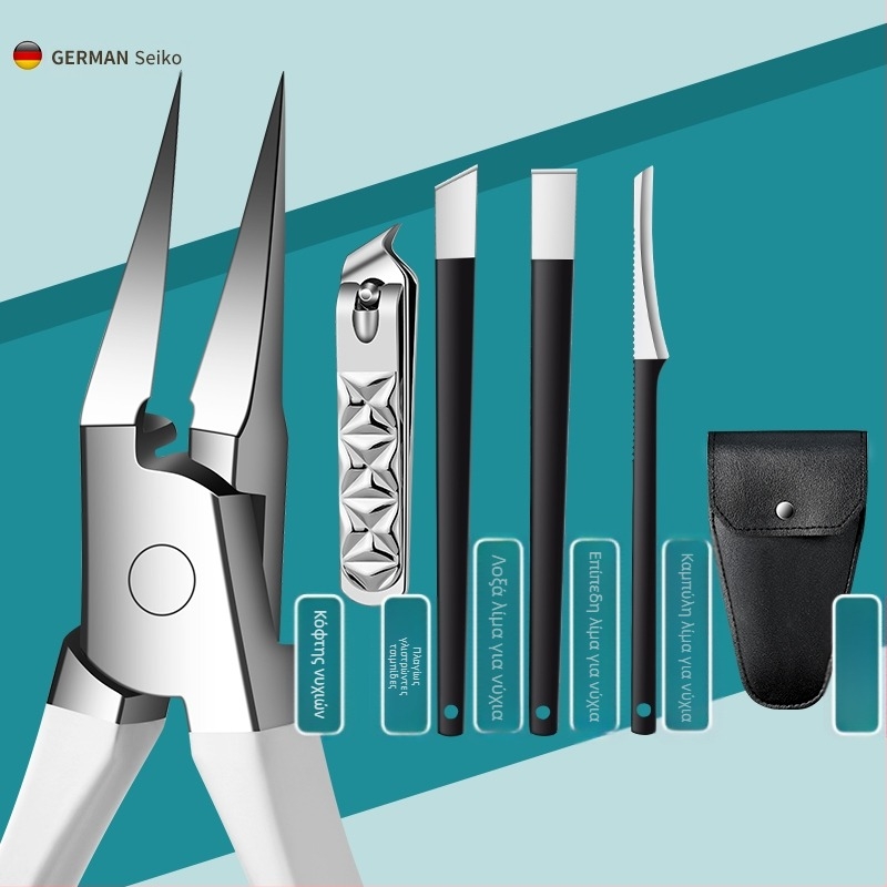 Σετ εργαλείων περιποίησης νυχιών – από ατσάλι με περιεκτικότητα σε άνθρακα, 114 g, μάρκα Baku li, για γενική χρήση