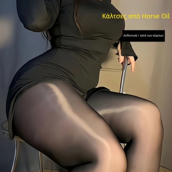 Νάιλον καλσόν διαμόρφωσης, υπερ-λεπτό 5D νήμα, μονόχρωμο, πλήρους μήκους, αντι-μπλέκωμα σχέδιο