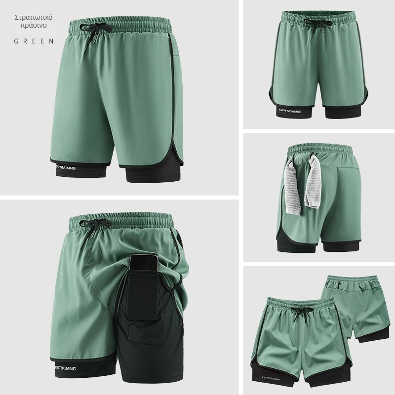 Αεροδιαπεραστά Unisex σορτς, Πολυεστέρας 95% με Πολυουρεθάνη, Μεσαία μέση, Καλοκαίρι