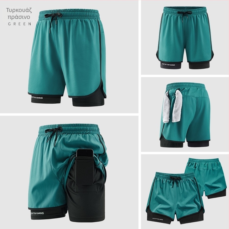 Αεροδιαπεραστά Unisex σορτς, Πολυεστέρας 95% με Πολυουρεθάνη, Μεσαία μέση, Καλοκαίρι