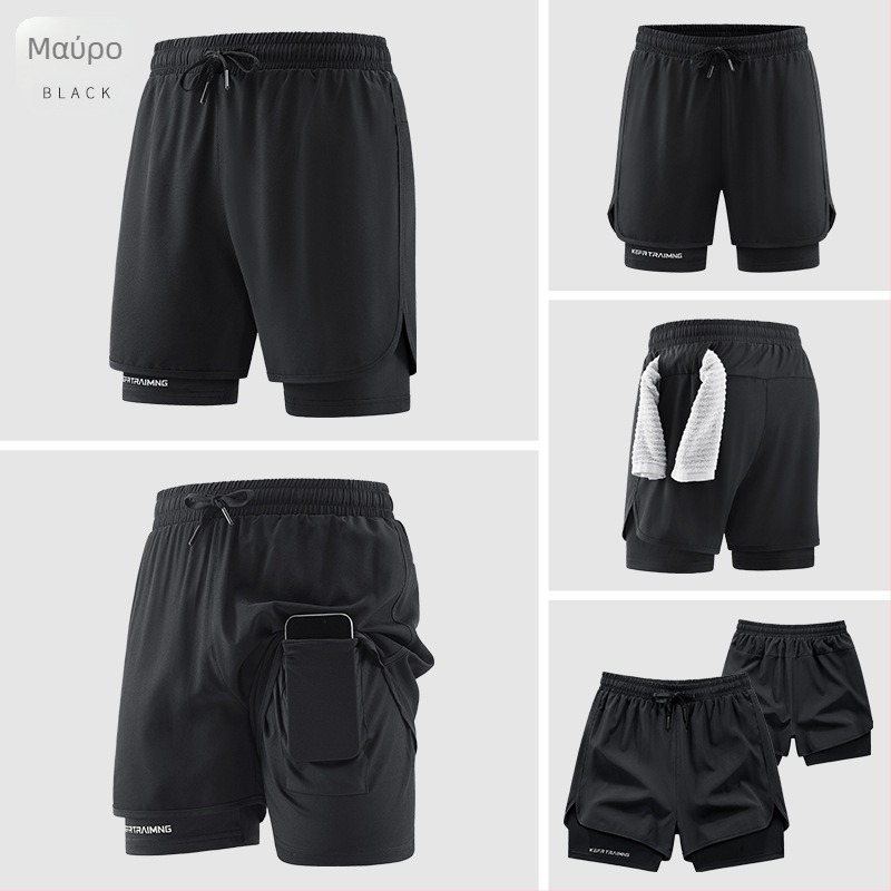 Αεροδιαπεραστά Unisex σορτς, Πολυεστέρας 95% με Πολυουρεθάνη, Μεσαία μέση, Καλοκαίρι