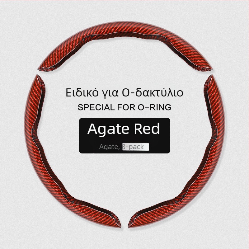 Κάλυμμα τιμονιού αυτοκινήτου με ανθρακονήμάτινο μοτίβο, υπερ-λεπτό, λαβή suede, καθολική για τέσσερις εποχές