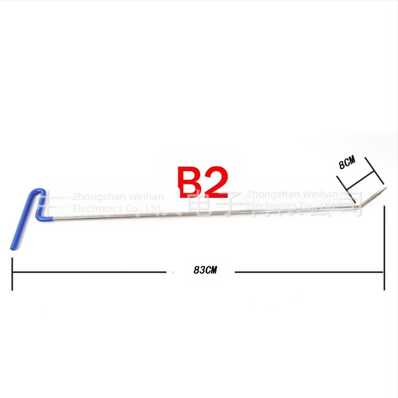 Σετ εργαλείων επισκευής βαθουλωμάτων αυτοκινήτου με γάντζους και μοχλούς, 20 τεμάχια από κράμα χάλυβα