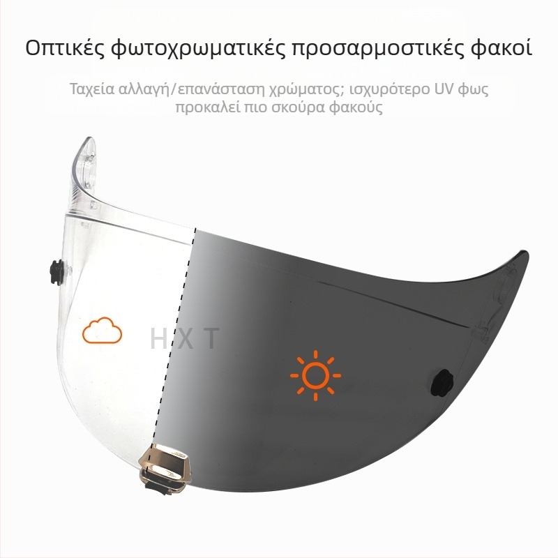 Φακός κράνους HJ26 – Συμβατό με Rpha11, Rpha70, Venom, Joker 1234