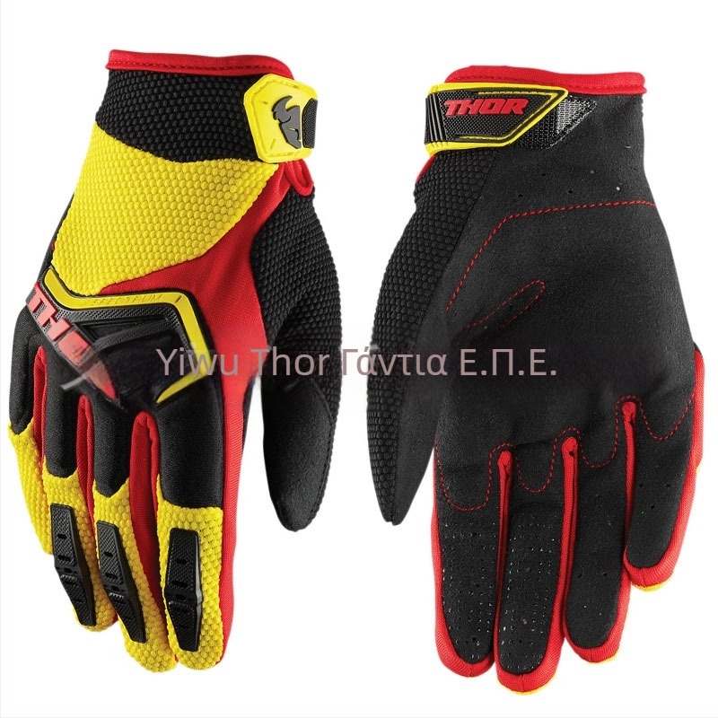 Γάντια εκτός δρόμου για μοτοσικλέτες, αντιολισθητικά από μικροϊνες, unisex, για ποδηλασία και αγώνες, ενήλικες