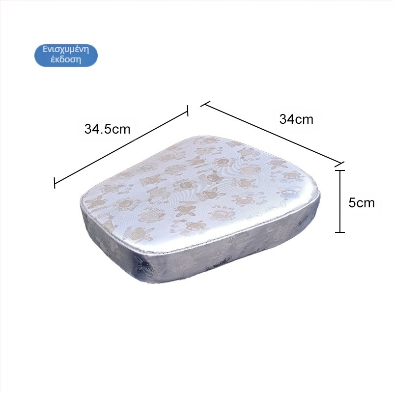 Αυξημένο μαξιλαράκι καθίσματος για ηλεκτρικά οχήματα με απορρόφηση κραδασμών, PVC + σπόγγος, κατάλληλο για όλα τα μοντέλα