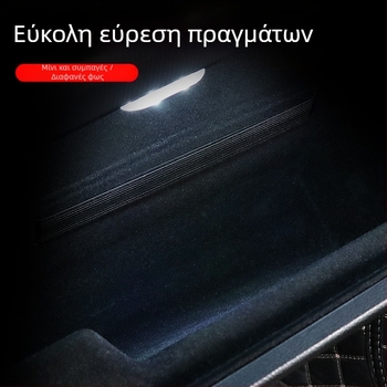 Φωτιστικά εσωτερικού και οροφής αυτοκινήτου με αισθητήρα, εγκατάσταση χωρίς καλώδια, κολλητή τοποθέτηση, λευκό LED 3W