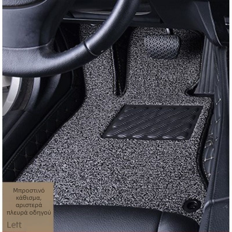 Δερμάτινο πατάκι οδηγού αυτοκινήτου, με εκτυπωμένο λογότυπο, Peugeot 301