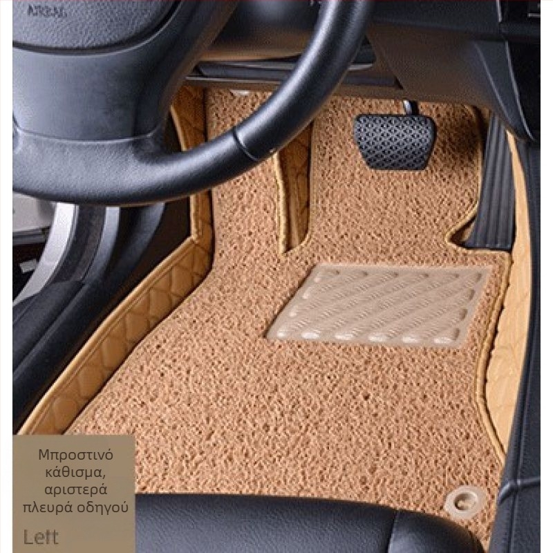 Δερμάτινο πατάκι οδηγού αυτοκινήτου, με εκτυπωμένο λογότυπο, Peugeot 301