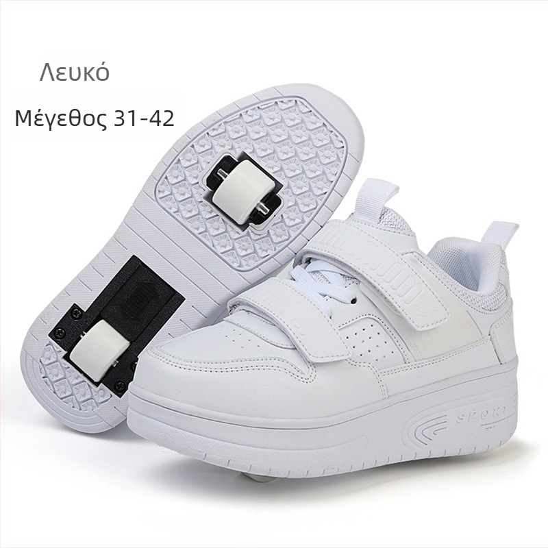 PHTEER παπούτσια ρόλερ με ένα τροχό, unisex, PU τροχοί