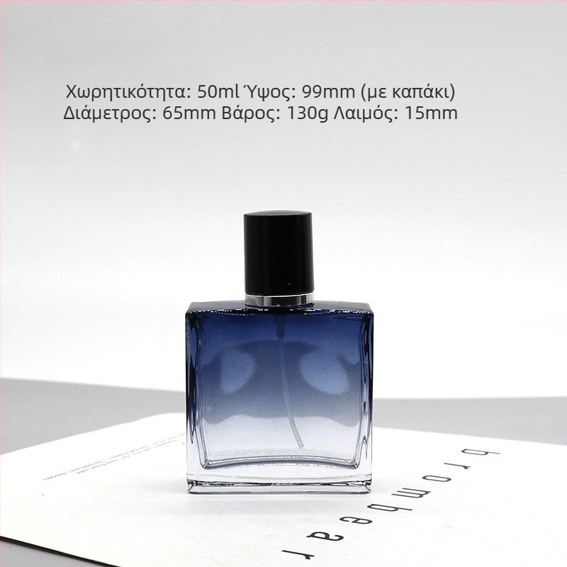 Daniel φιάλη αρώματος από κρύσταλλο γυαλί, τετράγωνο καπάκι με κλείσιμο τύπου bayonet, σπρέι, δυνατότητα εκτύπωσης λογότυπου