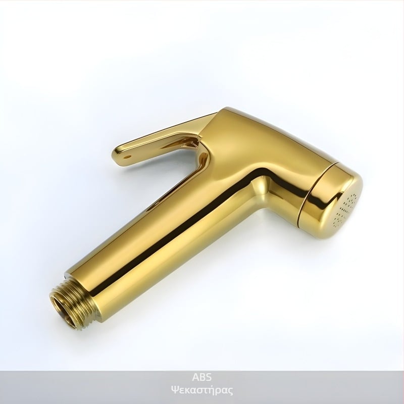 Σετ ντους για μπιντέ και τουαλέτα, τοίχος-εγκατάσταση, ABS, στρογγυλός κεφαλή ντους, 20 mm διεπαφή, λειτουργία βροχής