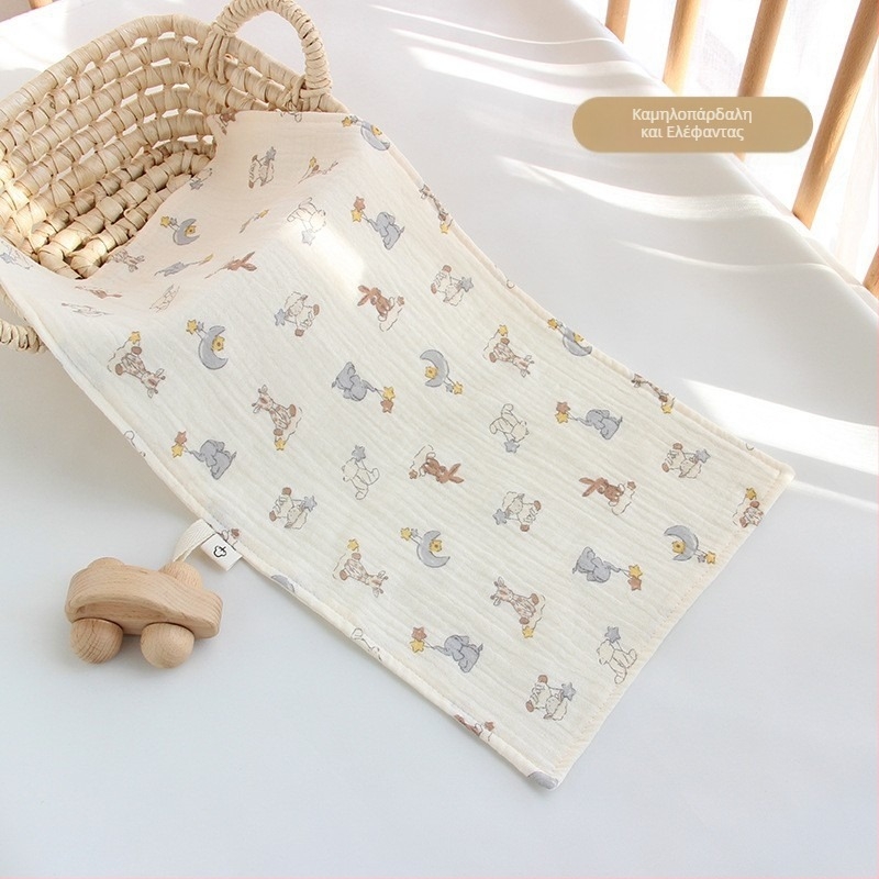 Βρεφική πετσέτα μπάνιου – γάζα, μοτίβο κινουμένων σχεδίων, μαλακή και διαπνέουσα; για βρέφη και μικρά παιδιά 1-3 ετών; ασφάλεια κατηγορίας Α