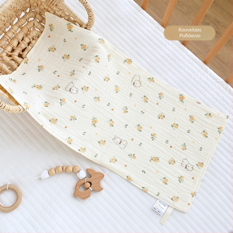 Βρεφική πετσέτα μπάνιου – γάζα, μοτίβο κινουμένων σχεδίων, μαλακή και διαπνέουσα; για βρέφη και μικρά παιδιά 1-3 ετών; ασφάλεια κατηγορίας Α