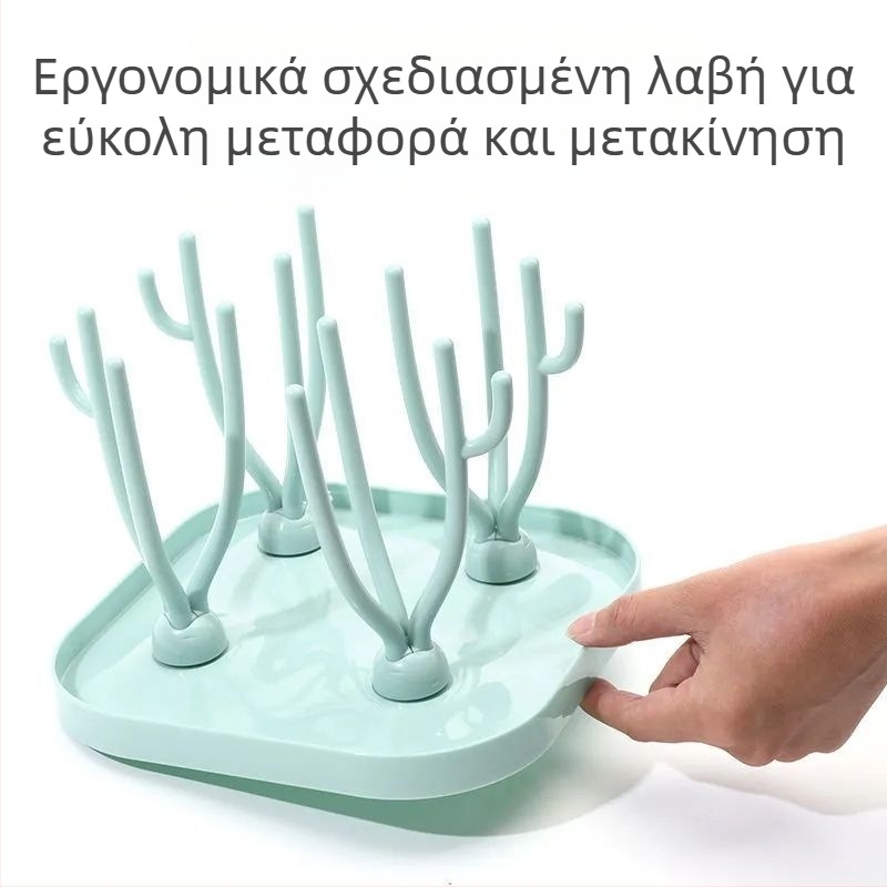 Ράφι στέγνωσης μπιμπερό και αποθήκευσης βρεφικών ειδών; Brand: Other; Χωρίς λαβή; Μη εισαγόμενο