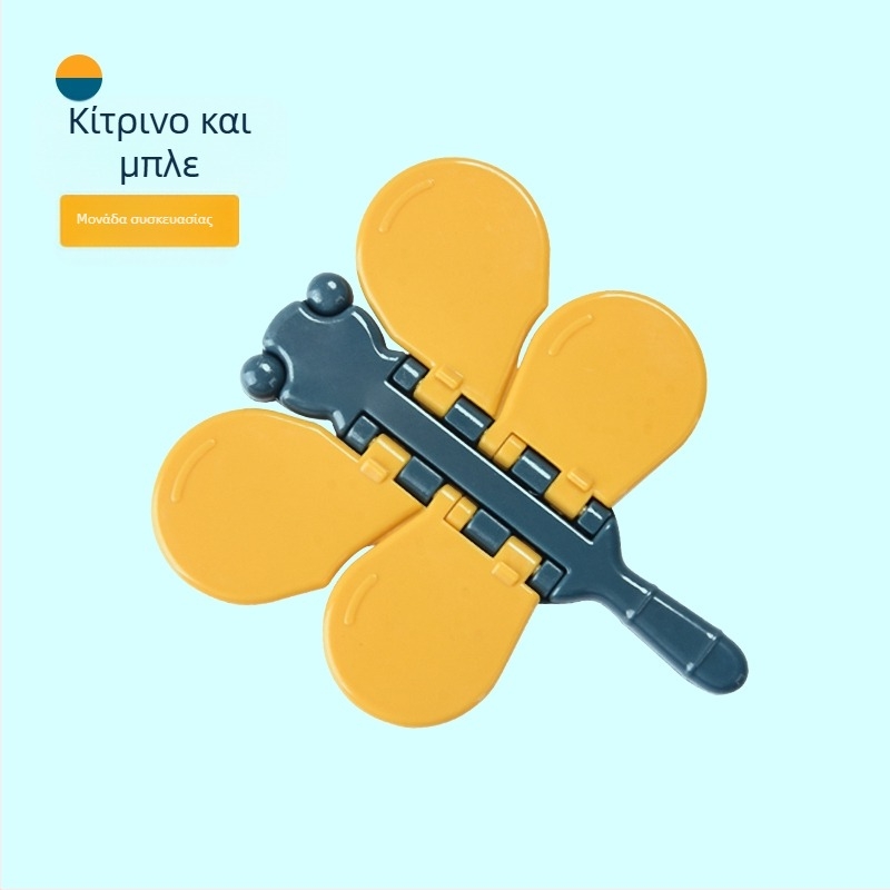 Ασφαλής stopper παραθύρων και συρόμένων θυρών με κλείδωμα – μοντέλο TJ20231215M001, PVC