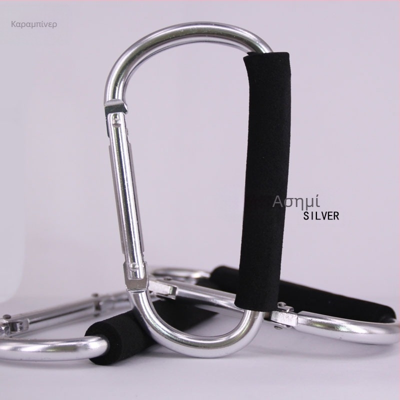 Κλιπ τύπου D από κράμα αλουμινίου, μάρκα Hebrew, μέγιστο φορτίο 30 kg