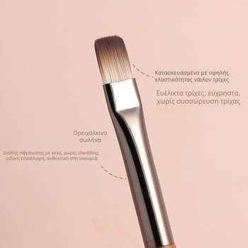 Σετ βουρτσών νυχιών από σανδαλόξυλο με μακριές ξύλινες λαβές, 6 τεμάχια, προέλευση Τζιάνγκσι