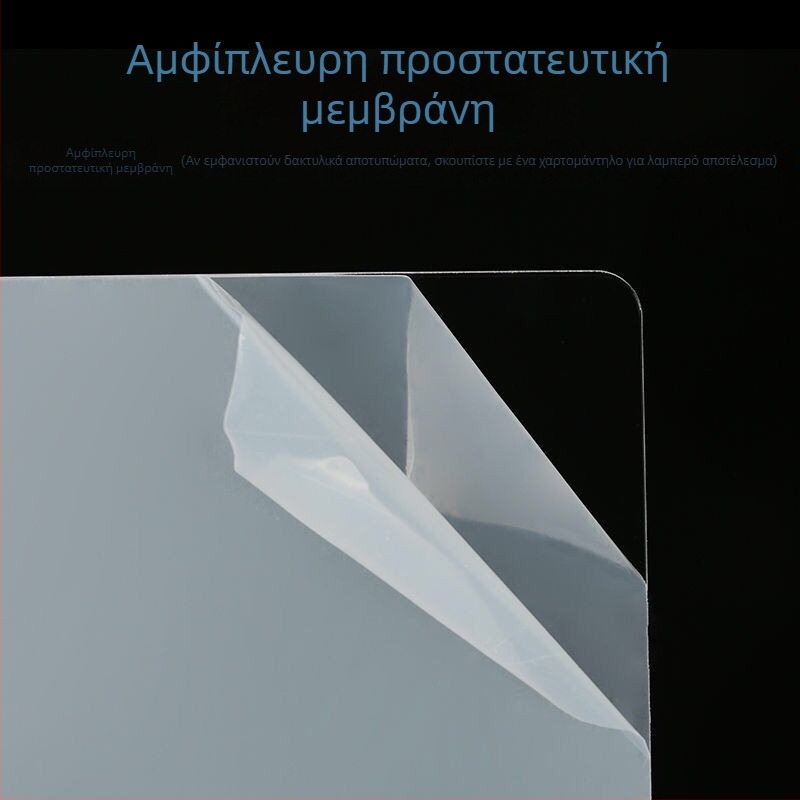 Δίσκος επίδειξης για δείγματα καρτών χρωμάτων νυχιών (διαφανές ακρυλικό, μαγνητική λωρίδα, ακρυλικό υλικό)