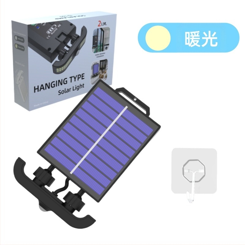 Εξωτερικό φωτιστικό LED με κλιπ, μοντέλο TJ85GY01, LED πηγή φωτός, επαγωγικός διακόπτης, αυτονομία 6–12 ωρών, σύγχρονος σχεδιασμός