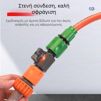 Πλαστικός βαλβίδας σφαίρας για πλύσιμο αυτοκινήτων με γρήγορη σύνδεση σωληνώσεων, μοντέλο Hongying, τοιχώματα 2 mm, κατηγορία A