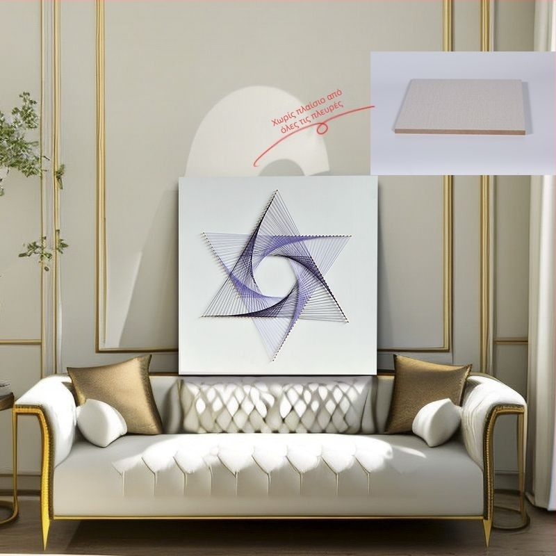 Σετ γεωμετρικής τέχνης με καρφιά για DIY ύφανση — Καθολικό πλαίσιο, Κινέζικό στυλ (Μάρκα: Other; Πλαίσιο: Καθολικό μοντέλο; Στυλ: Κινέζικο στυλ)