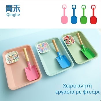 Montessori Μεταλλικό Φτυάρι Χειρός — Παιχνίδι για παιδιά 3–6 ετών, ανάπτυξη συντονισμού ματιού-χεριού και λεπτών κινητικών ικανότητών