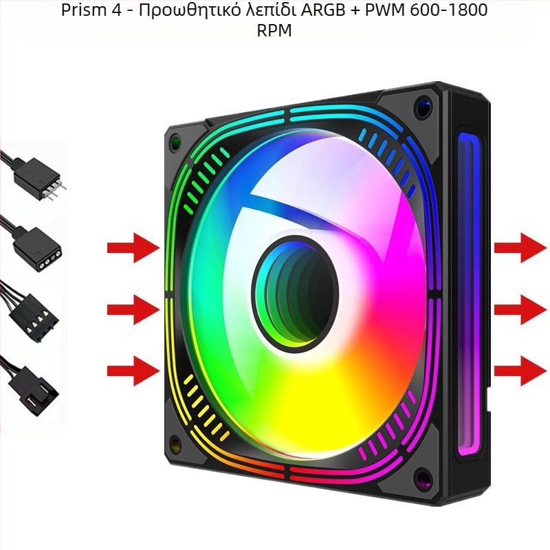 Ανεμιστήρας ψύξης πλαισίου με ARGB+PWM, μοντέλο Infinite Mirror, Binghong, 2023 κυκλοφορία, επεξεργασία OEM.