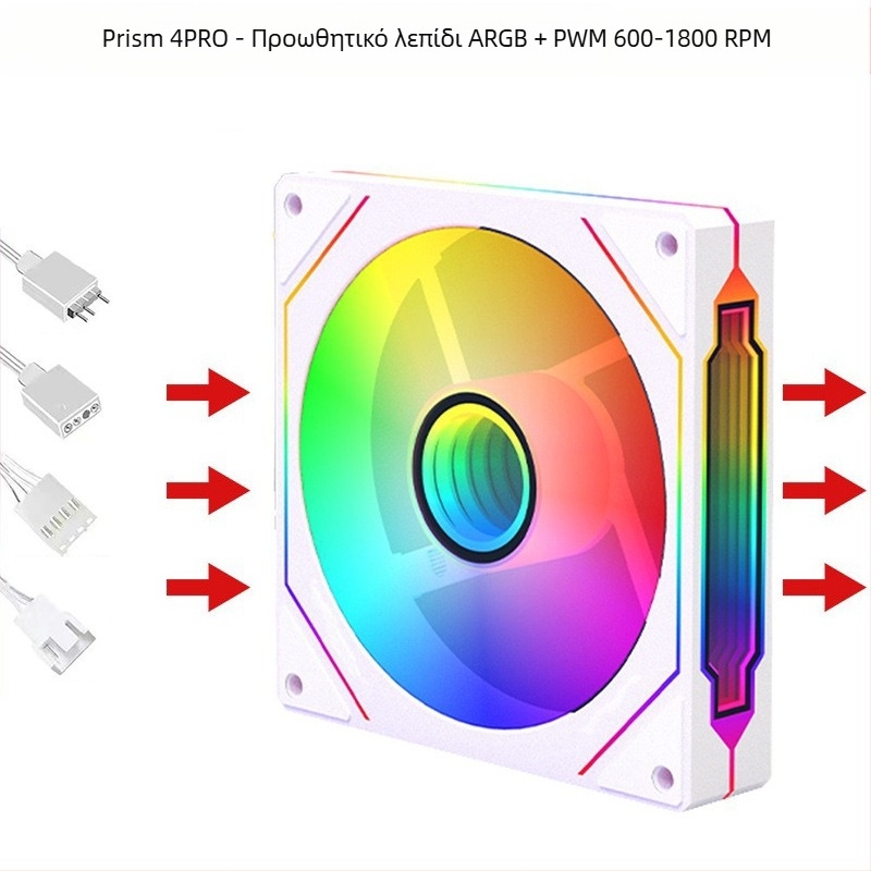 Ανεμιστήρας ψύξης πλαισίου με ARGB+PWM, μοντέλο Infinite Mirror, Binghong, 2023 κυκλοφορία, επεξεργασία OEM.