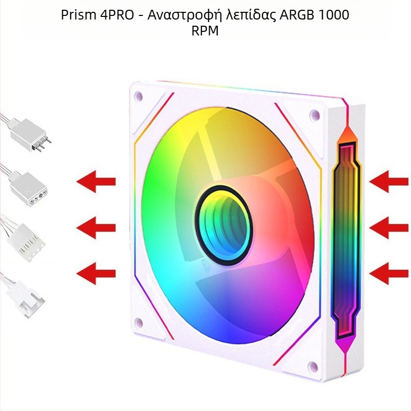 Ανεμιστήρας ψύξης πλαισίου με ARGB+PWM, μοντέλο Infinite Mirror, Binghong, 2023 κυκλοφορία, επεξεργασία OEM.