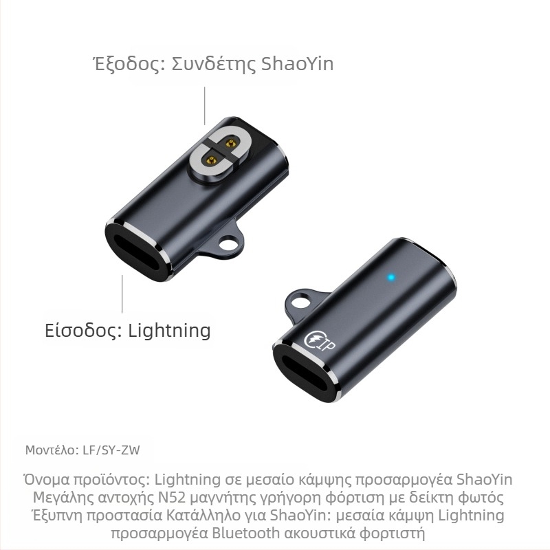 Καλώδιο μαγνητικής φόρτισης για ακουστικά Bluetooth με αγωγή οστών, συμβατά με Shaoyin AS800/S803/S810 (Διεπαφή USB-A/USB-C; Μοντέλο Bsw-AS800; Μάρκα Besivo/Baisiwo)