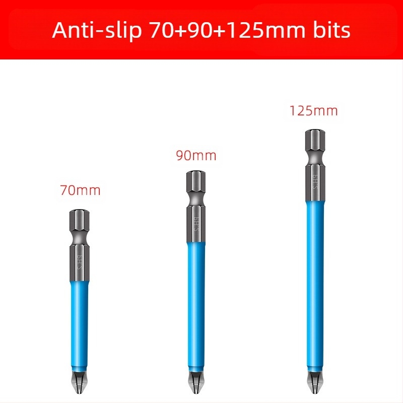 Σετ μπιτ με σταυροειδή κεφαλή και αντιολισθητική λειτουργία για οικιακή χρήση — κράμα ατσάλι