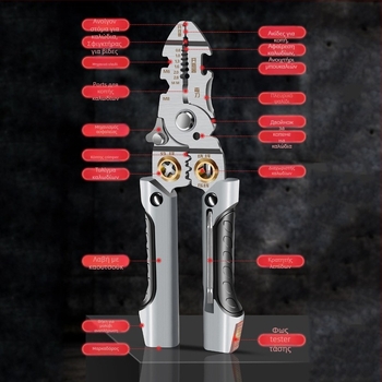 Z Πολυλειτουργικός ηλεκτρικός δοκιμαστής-στυλό με τσιμπίτσες για τράβηγμα και αποξήλωση καλωδίων | Βάρος 0.2