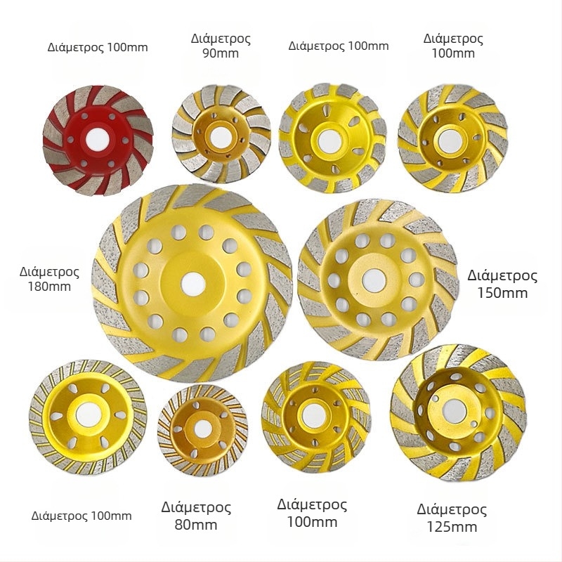 Δίσκος λείανσης διαμαντιού για γωνιακό τροχό με νανοπάτο