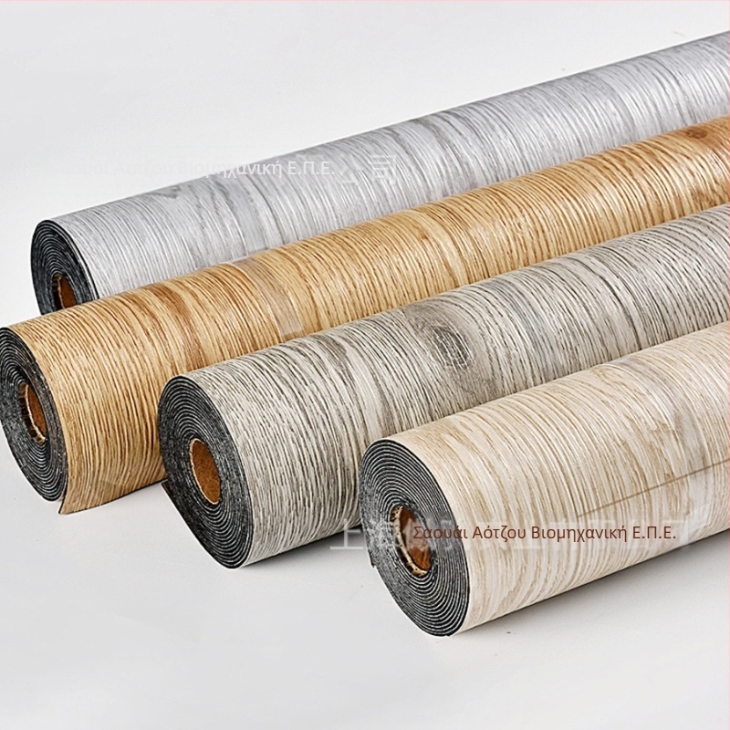 Αυτοκόλλητα PVC πλακάκια δαπέδου με μοτίβο ξύλου, αδιάβροχα και ανθεκτικά, 1,5 mm, απευθείας τοποθέτηση σε τσιμέντο, Διαθέσιμο 3D μοντέλο, Μάρκα: Chen's brothers couplet, Ποιότητα: Υψηλή