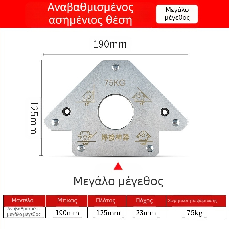 Μαγνητικός εντοπιστής συγκόλλησης – ZHCY, ανοξείδωτο ατσάλι, ορθογώνιο και πολύγωνο σχεδιασμό, χειροκίνητη κίνηση, αυτόματη τροφοδοσία