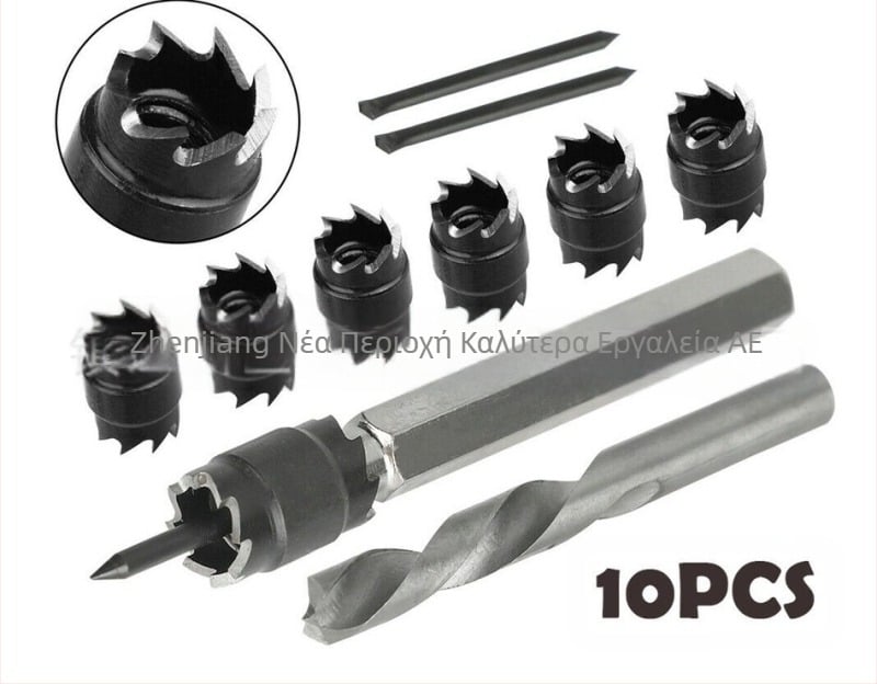 Σετ 13 τρυπανιών για σημειακή συγκόλληση με εξάγωνο άκρο – Ling xian