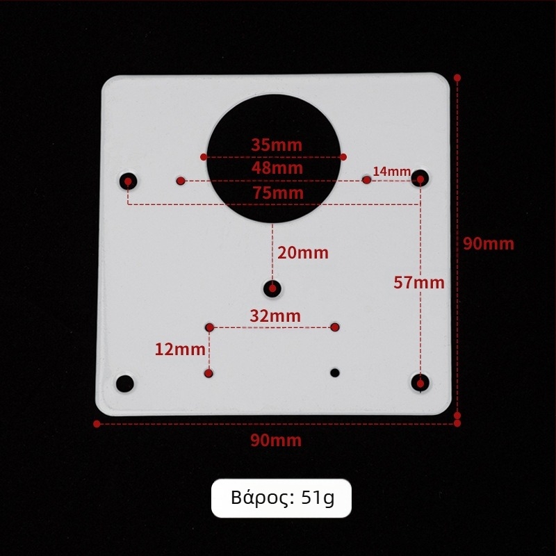 Leyoujia Πλακέτα στερέωσης μεντεσέ για πόρτες ντουλαπιών – Ανοξείδωτο ατσάλι, βουρτσισμένο φινίρισμα