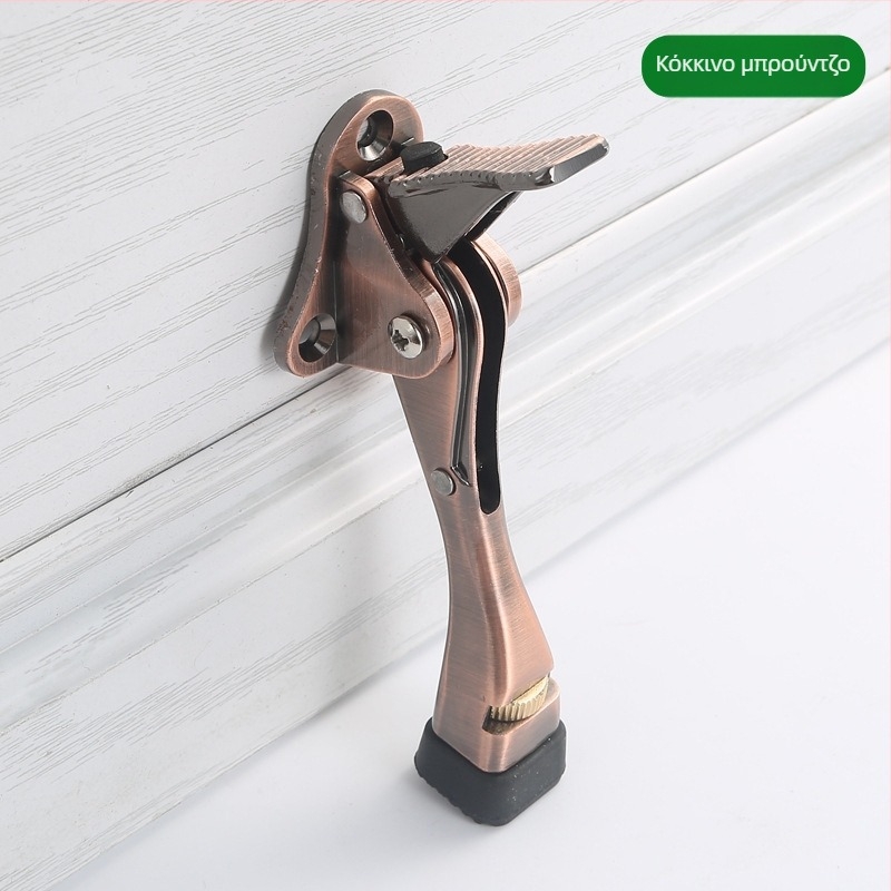 Αυτοματικός κορυφαίος τοποθετητής πόρτας με φρένο (Μοντέλο 123; Υλικό: κράμα ψευδαργύρου και κράμα αλουμινίου; Επιφανειακή επεξεργασία: ηλεκτροπλατίωση; Εγκατάσταση: τοίχος CT-01; Έλεγχος: αυτόματος)