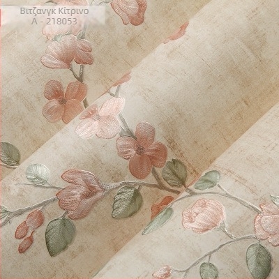 3D ταπετσαρία τοίχου με AB μοτίβο σε ρετρό αμερικάνικο αγροτικό φλοράλ σχέδιο, κατάλληλη για υπνοδωμάτιο και σαλόνι (υλικό: μη υφαντό ύφασμα; στυλ: παραδοσιακό; μοτίβο: AB)